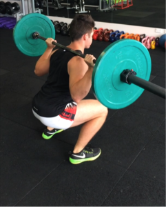 aussie rules football strength exercises functional squat form improve vertical leap